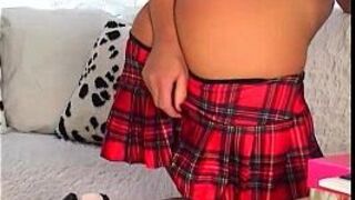 sexy teen play with her toy in home(2) porn video