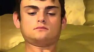 Gay sex Reliance is a str8 boy but the cash offered by jerking off on porn video